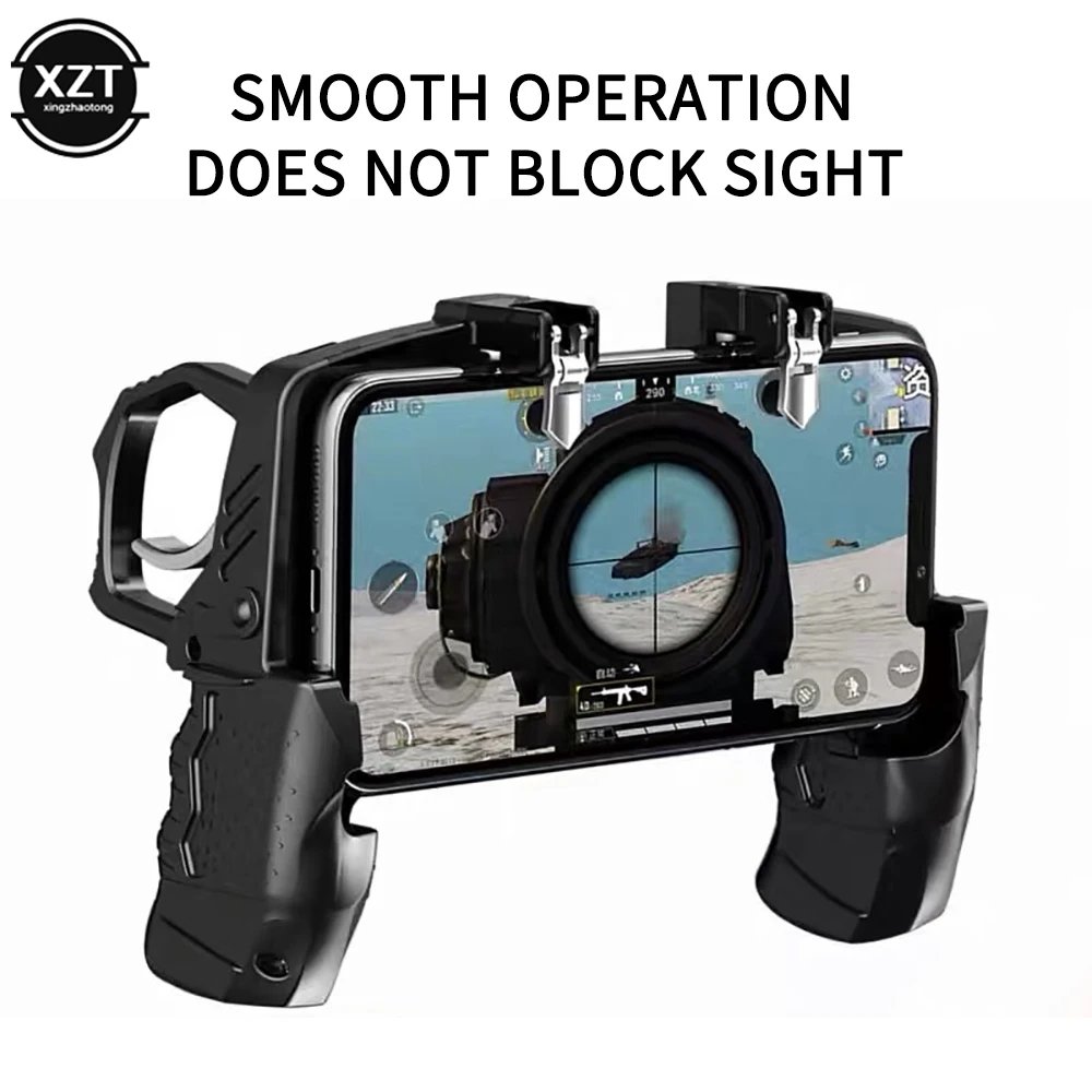 New Pubg Button Triggers PUBG for Mobile Phone Joystick K21 Game Controller Pad - Image 2