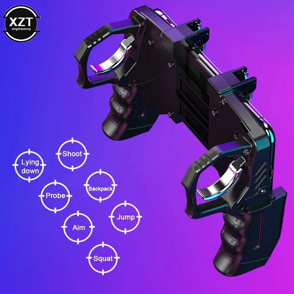New Pubg Button Triggers PUBG for Mobile Phone Joystick K21 Game Controller Pad - Image 3