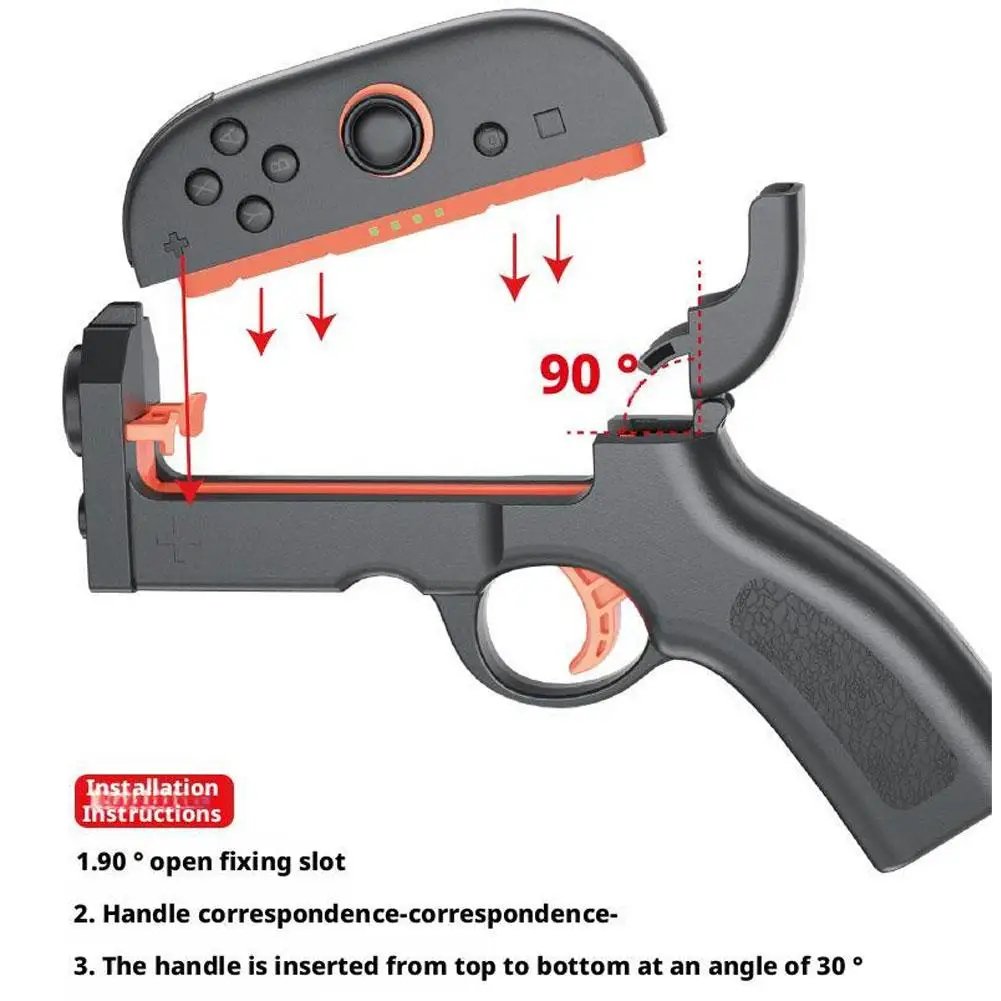 1 Pair Shooting Game Gun For Switch 2 Left and Right Controller Shooting Gun - Image 5